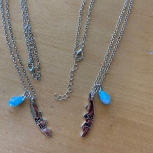 SURFERS BEACH BUMS NECKLACE SET OF 2